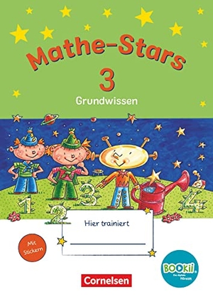Hatt, Werner / Kobr, Stefan et al. Mathe-Stars - Grundwissen - BOOKii-Ausgabe - 3. Schuljahr. Übungsheft mit  Lösungen. Oldenbourg Schulbuchverl., 2013.