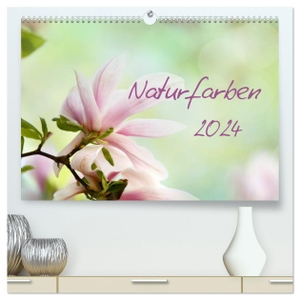 Schwarz, Nailia. Naturfarben (hochwertiger Premium Wandkalender 2024 DIN A2 quer), Kunstdruck in Hochglanz - Naturfarben - Blumen, in zärtlichen Pastellfarben. Calvendo Verlag, 2023.