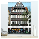Osnabrück Fassade (hochwertiger Premium Wandkalender 2024 DIN A2 hoch), Kunstdruck in Hochglanz