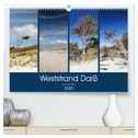 Weststrand Darß (hochwertiger Premium Wandkalender 2025 DIN A2 quer), Kunstdruck in Hochglanz