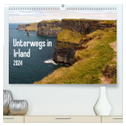 Unterwegs in Irland / CH-Version (hochwertiger Premium Wandkalender 2024 DIN A2 quer), Kunstdruck in Hochglanz