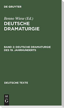 Deutsche Dramaturgie des 19. Jahrhunderts