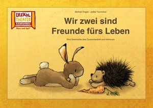 Engler, Michael / Joëlle Tourlonias. Wir zwei sind Freunde fürs Leben / Kamishibai Bildkarten - Eine Geschichte über Zusammenhalt und Vertrauen. 12 Bildkarten für das Erzähltheater. Hase und Igel Verlag GmbH, 2022.