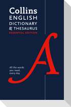 Collins English Dictionary and Thesaurus Essential Edition