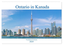 Ontario in Kanada - Kanadische Kontraste (Wandkalender 2024 DIN A2 quer), CALVENDO Monatskalender
