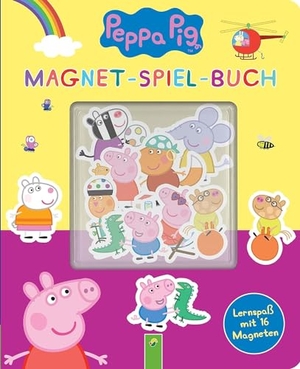 Teller, Laura. Peppa Pig Magnet-Spiel-Buch - Lernspaß mit 16 Magneten. Schwager und Steinlein, 2018.