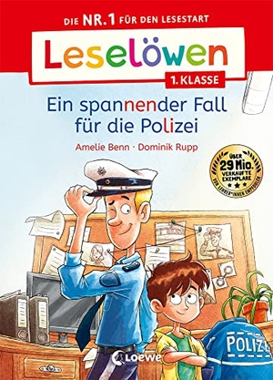 Benn, Amelie. Leselöwen 1. Klasse - Ein spannender Fall für die Polizei - Die Nr. 1 für den Lesestart - Mit Leselernschrift ABeZeh - Erstlesebuch für Kinder ab 6 Jahren. Loewe Verlag GmbH, 2023.