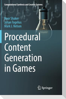 Procedural Content Generation in Games