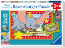 Ravensburger Kinderpuzzle 05575 - Das Abenteuer ruft! - 2x12 Teile Disney Puzzle für Kinder ab 3 Jahren