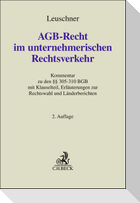 AGB-Recht im unternehmerischen Rechtsverkehr