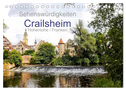 Sehenswürdigkeiten Crailsheim Hohenlohe / Franken (Tischkalender 2024 DIN A5 quer), CALVENDO Monatskalender