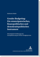 Gender Budgeting: Ein emanzipatorisches, finanzpolitisches und demokratiepolitisches Instrument