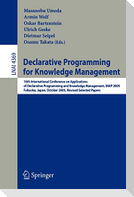 Declarative Programming for Knowledge Management