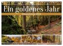 Ein goldenes Jahr - Elbsandstein (Wandkalender 2024 DIN A4 quer), CALVENDO Monatskalender