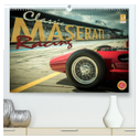 Classic Maserati Racing (hochwertiger Premium Wandkalender 2024 DIN A2 quer), Kunstdruck in Hochglanz