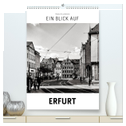 Ein Blick auf Erfurt (hochwertiger Premium Wandkalender 2024 DIN A2 hoch), Kunstdruck in Hochglanz