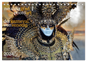 neunziggrad I photoart: der karneval von venedig (Tischkalender 2024 DIN A5 quer), CALVENDO Monatskalender