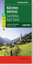 freytag & berndt Straßenkarte Kärnten - Osttirol 1:200.000