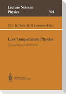 Low Temperature Physics