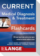 Current Medical Diagnosis and Treatment Flashcards, 2e