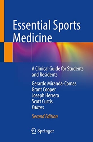 Miranda-Comas, Gerardo / Scott Curtis et al (Hrsg.). Essential Sports Medicine - A Clinical Guide for Students and Residents. Springer International Publishing, 2021.