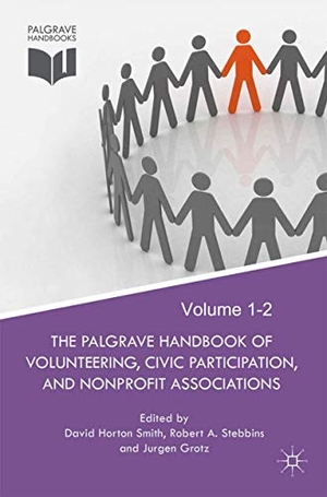 Smith, David Horton / Jurgen Grotz et al (Hrsg.). The Palgrave Handbook of Volunteering, Civic Participation, and Nonprofit Associations. Palgrave Macmillan UK, 2016.