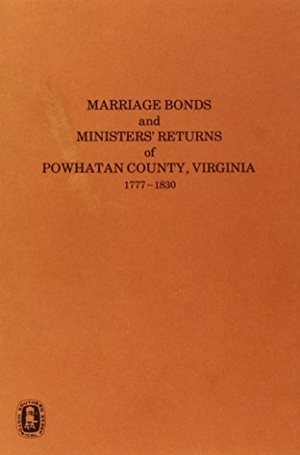 Knorr. Powhatan County Marriages, 1777-1830. Southern Historical Press, 2022.
