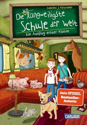 Kirschner, Sabrina J.. Die unlangweiligste Schule der Welt 9: Ein Ausflug erster Klasse - Kinderbuch ab 8 Jahren über eine lustige Schule mit einem Geheimagenten. Carlsen Verlag GmbH, 2023.