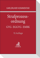 Karlsruher Kommentar zur Strafprozessordnung. StPO
