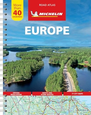 Michelin (Hrsg.). Michelin Straßenatlas Europa mit Spiralbindung. Michelin Editions, 2019.