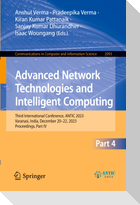 Advanced Network Technologies and Intelligent Computing