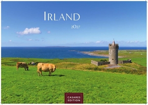 Irland Kalender 2027 - Wandkalender | Fotokalender 24x35cm - . Irish Charme | Perfekt für Fans & Reiseliebhaber. Casares Fine Art Edition, 2026.