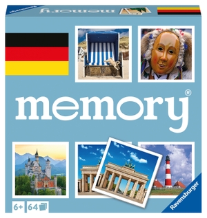 Hurter, William H.. Ravensburger Deutschland memory® - 20883 - der Spieleklassiker quer durch Deutschland, Merkspiel für 2-8 Spieler ab 6 Jahren. Ravensburger Spieleverlag, 2022.