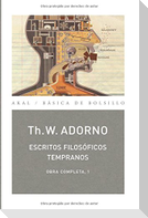Escritos filosóficos tempranos : obra completa 1