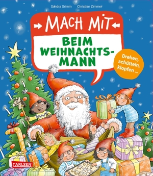 Grimm, Sandra. Mach mit - Beim Weihnachtsmann - Ein interaktives Weihnachtsbuch rund um den Weihnachtsmann und seine Wichtel für Kinder ab 3 Jahren. Carlsen Verlag GmbH, 2026.