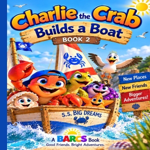 Barcs. Charlie the Crab Builds a Boat. Independently published, 2026.