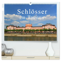 Schlösser im Taunus (hochwertiger Premium Wandkalender 2025 DIN A2 quer), Kunstdruck in Hochglanz