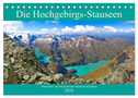 Die Hochgebirgs-Stauseen (Tischkalender 2024 DIN A5 quer), CALVENDO Monatskalender