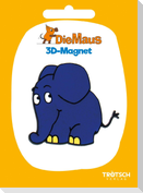 Trötsch Die Maus 3D-Magnet Elefant stehend