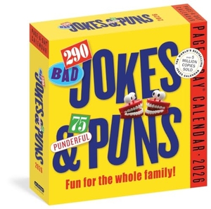 Workman Calendars. 290 Bad Jokes & 75 Punderful Puns Page-A-Day(r) Calendar 2026 - For the Whole Family!. Workman Publishing, 2025.