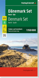freytag & berndt Straßenkarte Dänemark Set 1:150.000