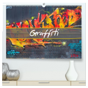 Graffiti (hochwertiger Premium Wandkalender 2024 DIN A2 quer), Kunstdruck in Hochglanz