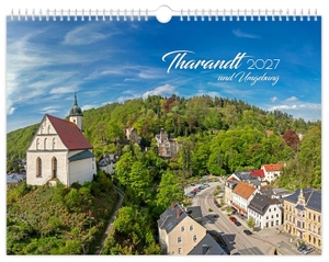 Schubert, Peter. Kalender Tharandt und Umgebung 2027 - | 40 x 30 cm | weißes Kalendarium. K4Verlag FotoCo+GmbH, 2026.