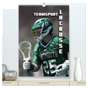 Teamsport - LACROSSE (hochwertiger Premium Wandkalender 2024 DIN A2 hoch), Kunstdruck in Hochglanz