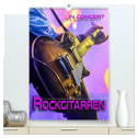 Rockgitarren in Concert (hochwertiger Premium Wandkalender 2024 DIN A2 hoch), Kunstdruck in Hochglanz