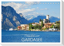Traumkulisse Gardasee (Tischkalender 2024 DIN A5 quer), CALVENDO Monatskalender