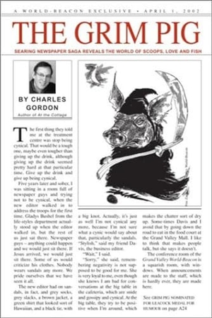 Gordon / Charles Gordon. The Grim Pig. McClelland & Stewart, 2002.