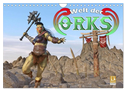 Welt der Orks (Wandkalender 2024 DIN A4 quer), CALVENDO Monatskalender