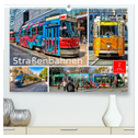 Straßenbahnen - flott unterwegs (hochwertiger Premium Wandkalender 2024 DIN A2 quer), Kunstdruck in Hochglanz