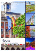 Neuss - Eine romantische Stadt (Tischkalender 2024 DIN A5 hoch), CALVENDO Monatskalender